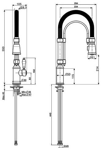 Змішувач Smeg MIDR7CR-2
