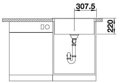 Мийка Blanco PLEON 6 521678