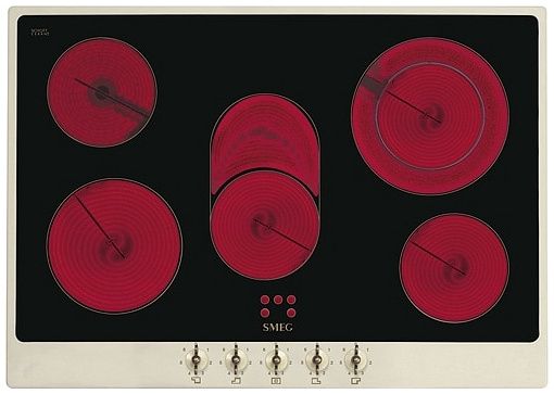 Варильна поверхня Smeg P875PO Варильна поверхня Smeg P875PO