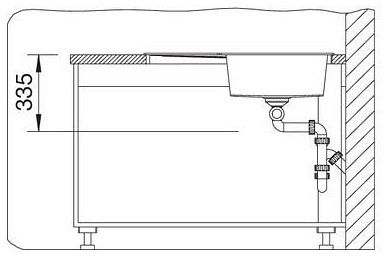 Мийка Blanco METRA 9 E 518888