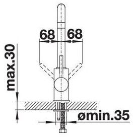 Змішувач Blanco MILI 523111