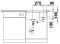 Мийка Blanco SUBLINE 350/150-U кераміка 523747