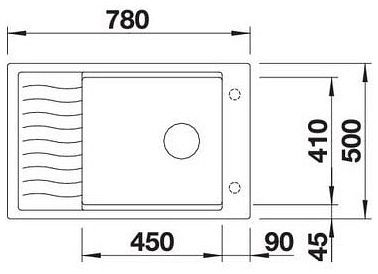 Мийка Blanco ELON XL 6 S 524835