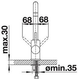 Змішувач Blanco MILI 526159