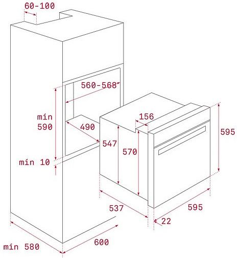 Духова шафа Teka HLB 840 WH 41560071
