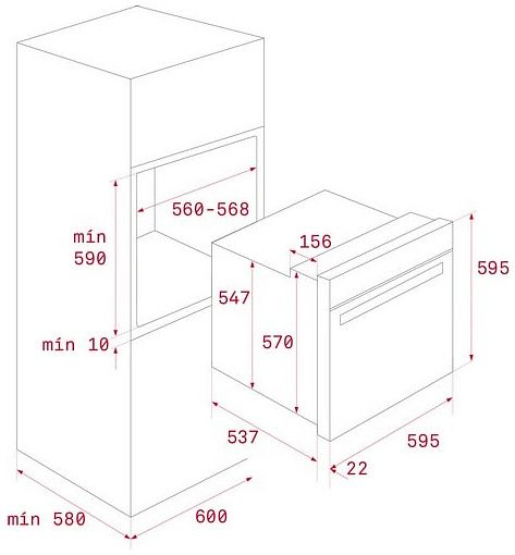 Духова шафа Teka HLB 849 BK 41560800