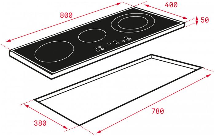 Варильна поверхня Teka IR 8300 HS 10210166