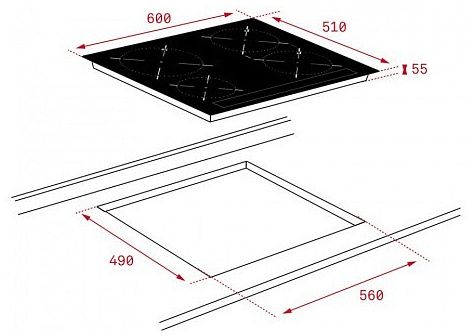 Варильна поверхня Teka IZ 6420 SM 112500010
