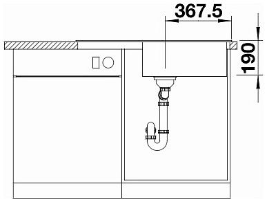 Мийка Blanco LEGRA XL 6 S 526087