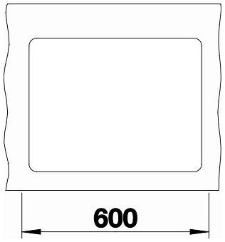 Мийка Blanco SUBLINE 340/160-F 525984