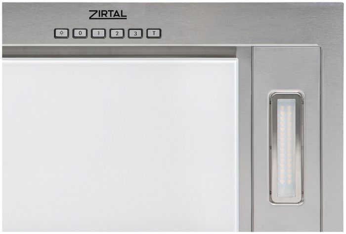Витяжка Zirtal CT-STYLE 60 IX - WH GLASS
