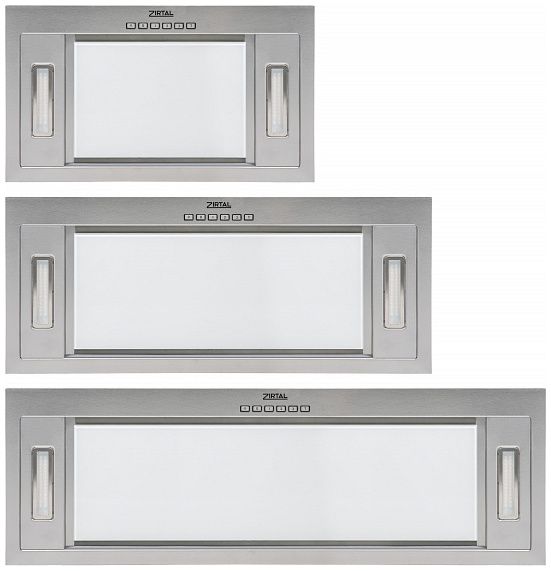 Витяжка Zirtal CT-STYLE 60 IX - WH GLASS
