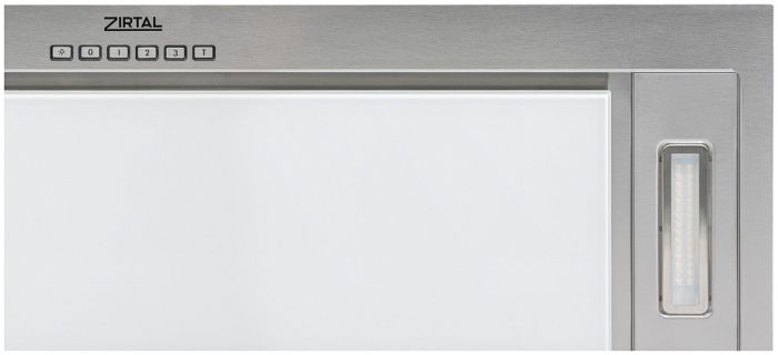 Витяжка Zirtal CT-STYLE 90 IX - WH GLASS
