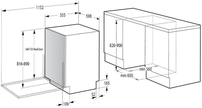 Посудомийна машина Gorenje GV643D60