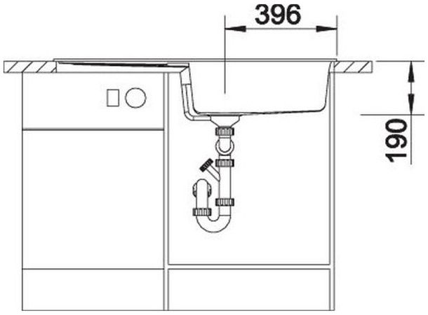 Мийка Blanco METRA XL 6 S 527306