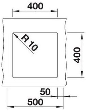 Мийка Blanco ROTAN 400-U 527328