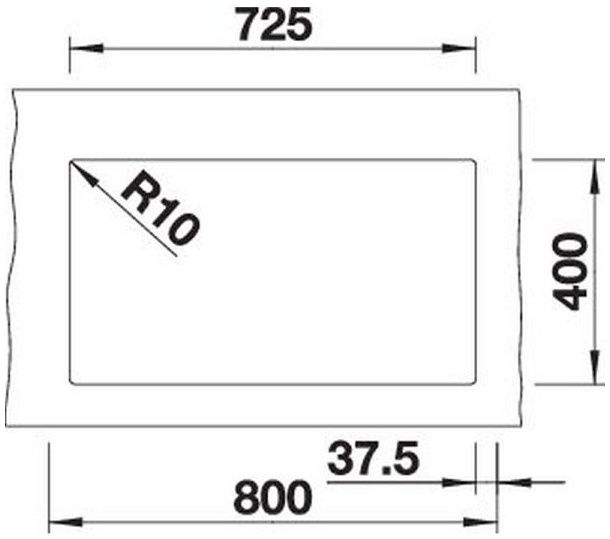 Мийка Blanco SUBLINE 350/350-U 527347