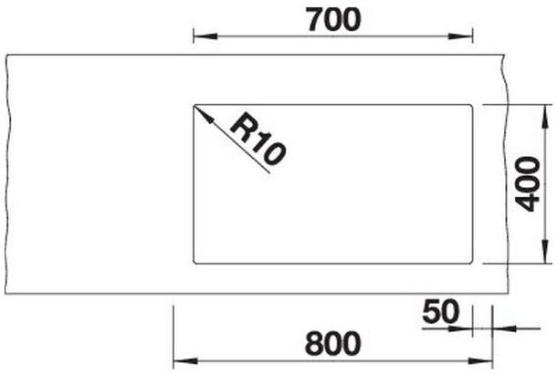 Мийка Blanco SUBLINE 700-U Level 527355