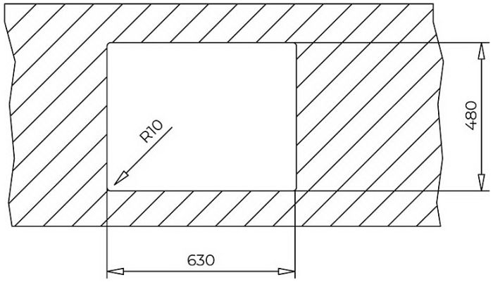 Мийка Teka STONE 45 B-TG 1B 1D 115330048