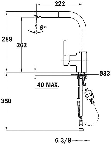 Змішувач Teka ARK 938I 23938120I