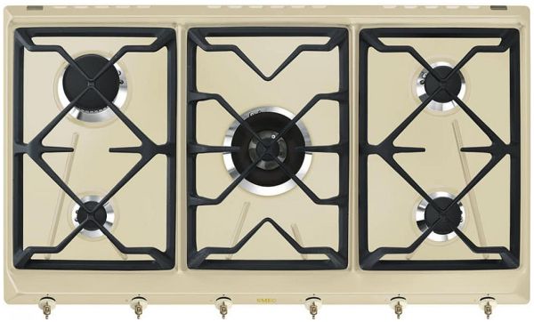 Варильна поверхня Smeg SRV896POGH Варильна поверхня Smeg SRV896POGH