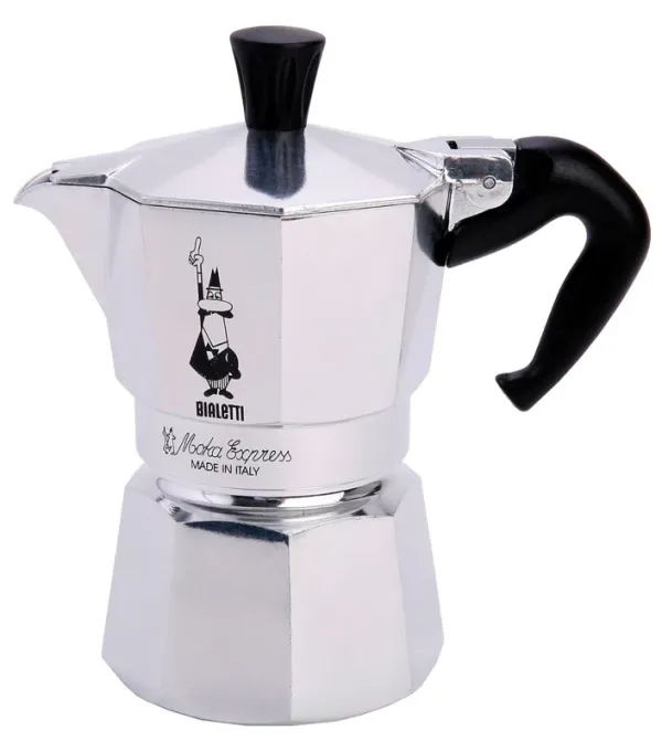 Кавоварка гейзерна Bialetti Moka Express | 2 чашки (0001168)
