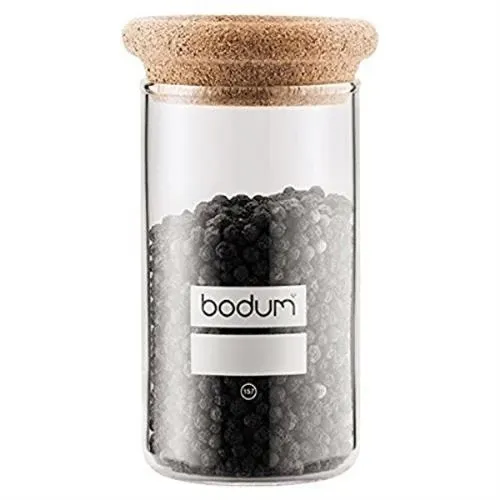 Банка з кришкою Bodum Cork Line | 0.25 л | прозора (8525-109-2)