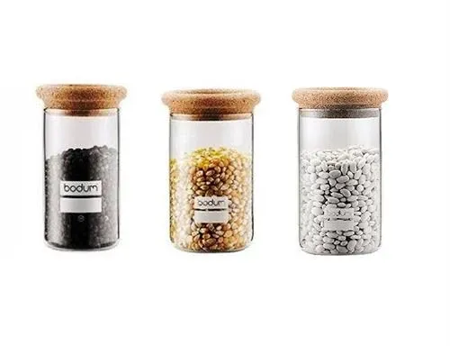 Банка з кришкою Bodum Cork Line | 0.25 л | прозора (8525-109-2)