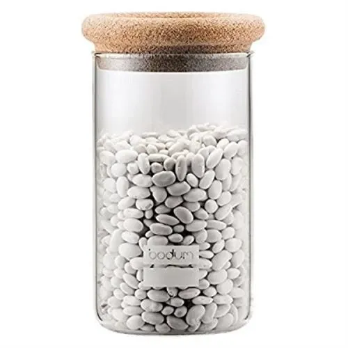 Банка з кришкою Bodum Cork Line | 1 л | прозора (8600-109-2)