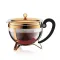 Чайник заварювальний Bodum Chambord | 1.5 л | прозорий з жовтим (11656-17)