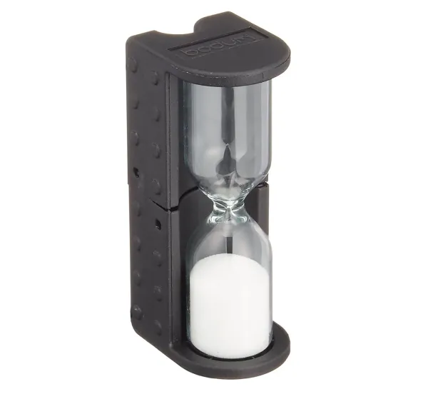 Таймер на 4 хвилини Bodum Bistro | висота 5 см | чорний (11573-01B)