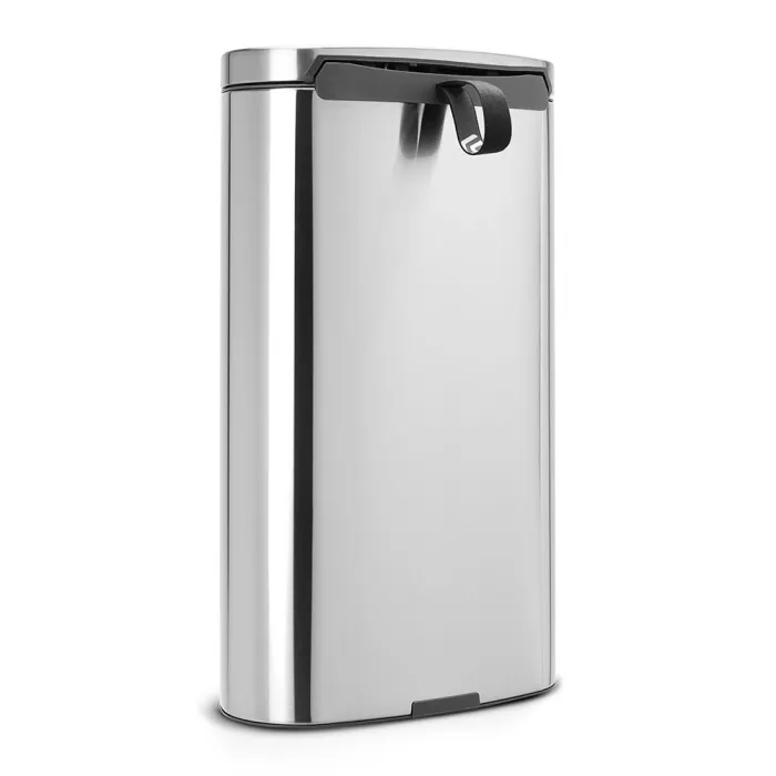 Бак для сміття Pedal Bin Brabantia об'єм 30 л | сріблясто-сірий (482007)
