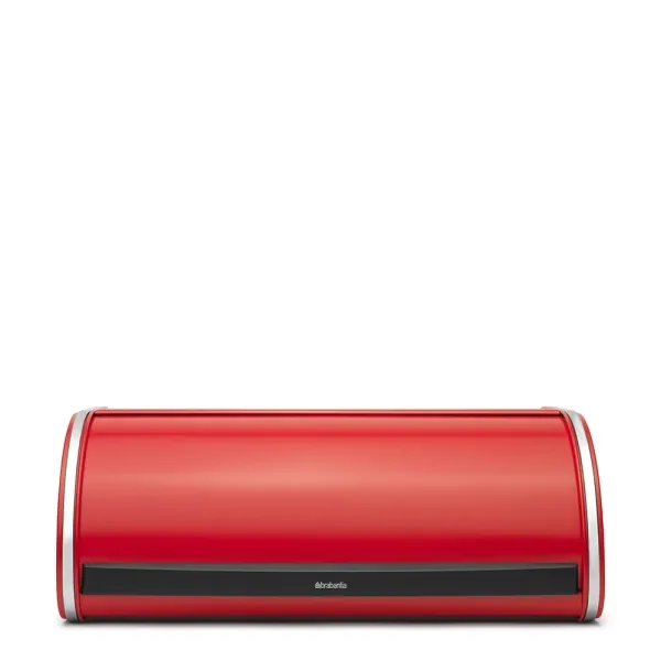 Хлібниця з висувною кришкою Brabantia 44.5х27х17.5 см | червона (484001)