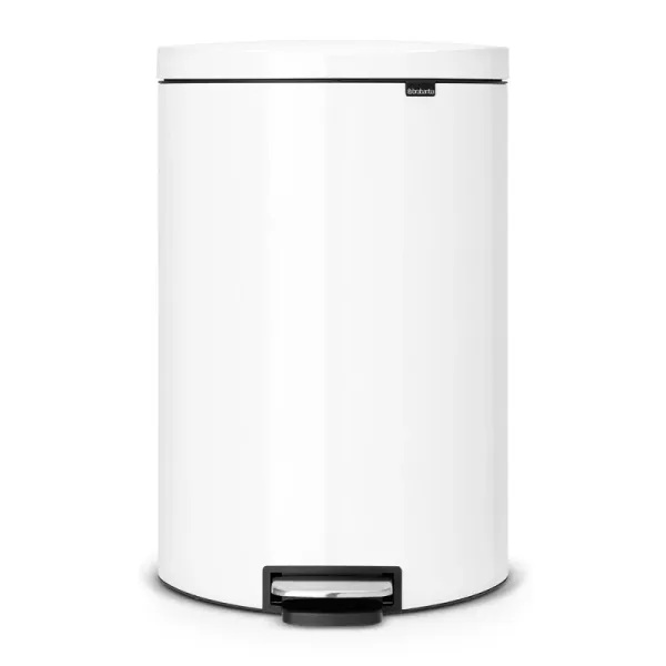 Бак для сміття Brabantia Pedal Bin | об'єм 40 л | білий (485244)