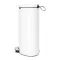 Бак для сміття Brabantia Pedal Bin | об'єм 40 л | білий (485244)
