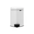 Бак для сміття Brabantia Pedal Bin | Newicon | об'єм 5 л | білий (112065)
