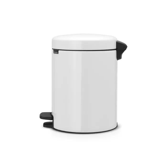 Бак для сміття Brabantia Pedal Bin | Newicon | об'єм 5 л | білий (112065)