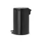 Бак для сміття Brabantia Pedal Bin Newicon | об'єм 20 л | чорний (114106)