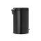 Бак для сміття Brabantia Pedal Bin Newicon | об'єм 20 л | чорний (114106)