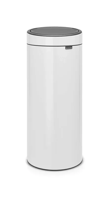 Бак для сміття Brabantia Touch Bin | об'єм 30 л | білий (115141)
