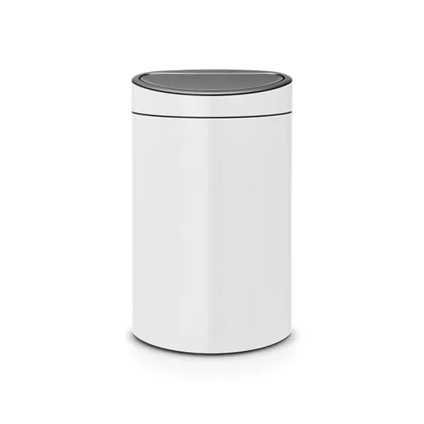 Бак для сміття Brabantia Touch Bin | об'єм 40 л | білий (114984)