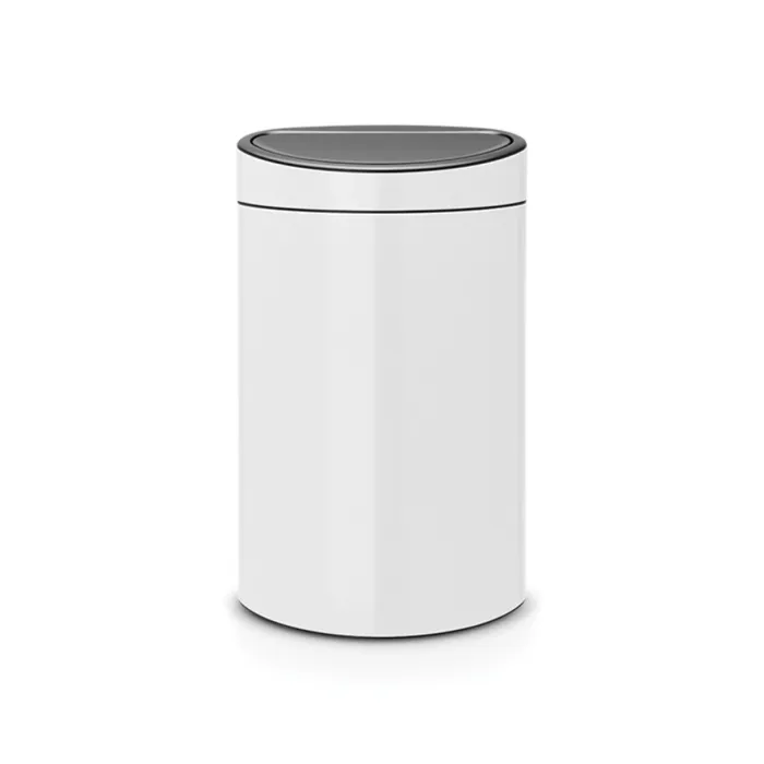 Бак для сміття Brabantia Touch Bin | об'єм 40 л | білий (114984)