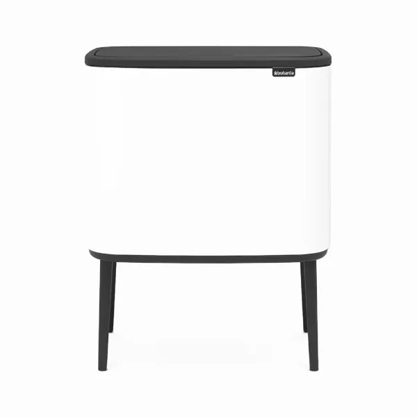 Бак для сміття Brabantia Touch Bin Bo | 11 + 23 л | білий (313547)