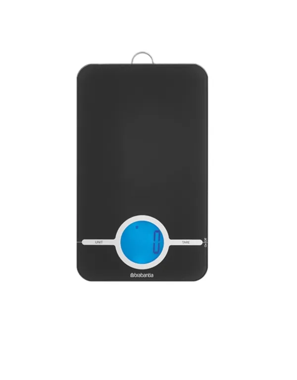 Ваги кухонні цифрові Brabantia 1-5 кг | чорні (122644)