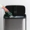 Бак для сміття Brabantia Bo Touch Bin Hi | сріблястий (130649)