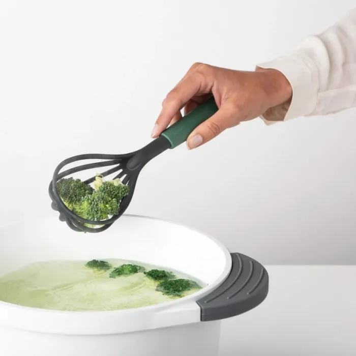 Вінчик-ложка 2в1 Brabantia Tasty+ | довжина 26.3 см | зелений (122828)