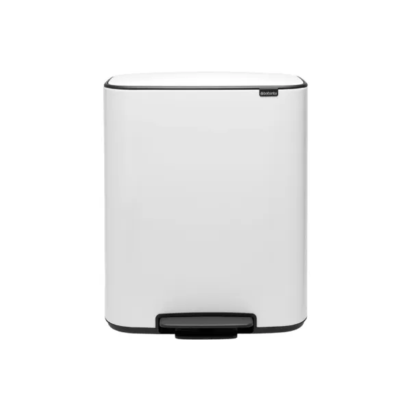 Бак для сміття Brabantia з педаллю 60л | білий (211300)
