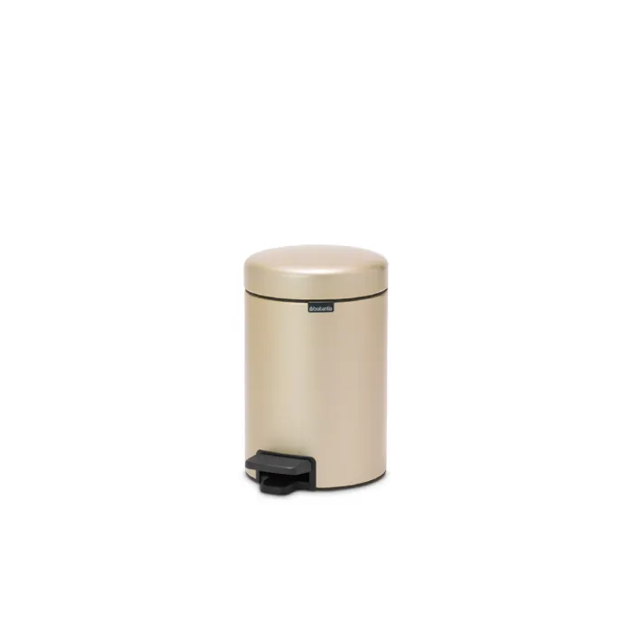 Бак для сміття Brabantia Pedal Bin 3л | шампань бежевий (304408)