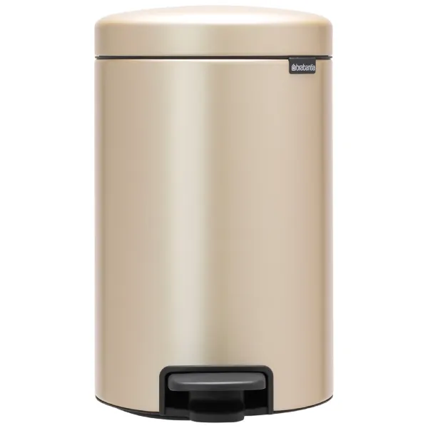 Бак для сміття Brabantia Pedal Bin 12 л | шампань бежевий (304446)