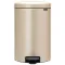Бак для сміття Brabantia Pedal Bin 20 л | шампань бежевий (304460)